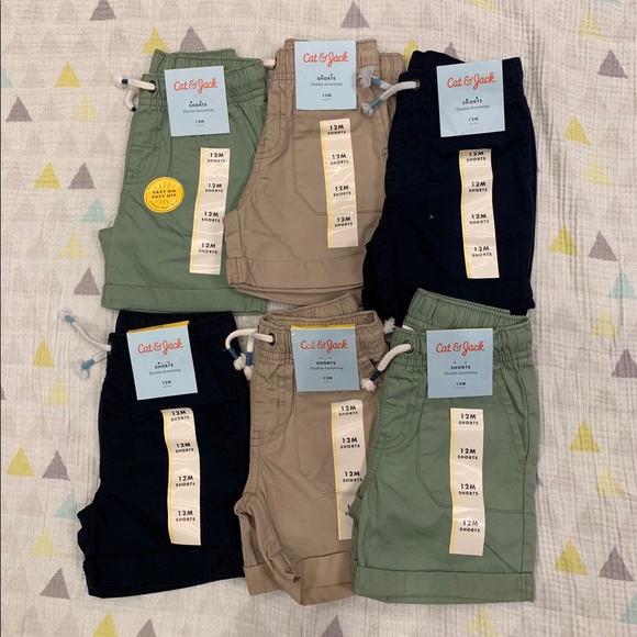 Cat & Jack Other - ☀️3 pairs of shorts 12 Months